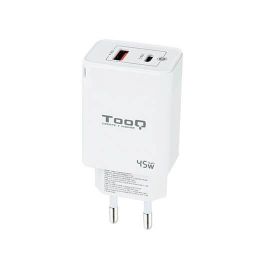 TOOQ CARGADOR DE PARED GaN USB-C/PD + USB-A/QC 45W Precio: 13.50000025. SKU: S0236064