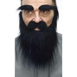 Barba, bigote y cejas adulto moreno talla única Precio: 9.89000034. SKU: S2418567