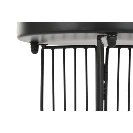 DKD Home Decor Macetero Loftcarter Negro 28 x 70 x 28 cm (2 Unidades) Metal