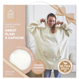 Sudadera Con Capucha Blanca Home Deco Factory Precio: 28.49999999. SKU: B1EXY67M5P