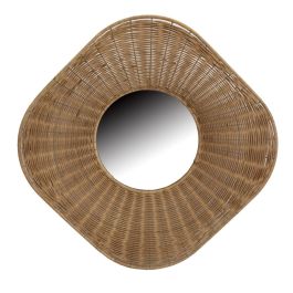 DKD Home Decor Espejo Balines Ratan 102 x 102 x 13.5 cm Precio: 250.79000023. SKU: B18NNKGBEV
