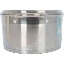 Cacerola Hermes 24 cm (5.5L) Acero Inoxidable con Tapa - Inde (4 Unidades) Cacerola Hermes 24 cm (5.5L) Acero Inoxidable con Tapa - Inde (4 Unidades)