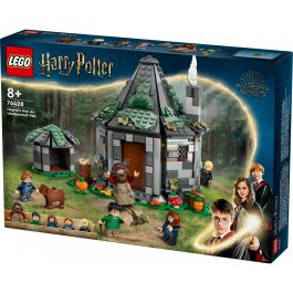 LEGO 76428 Harry Potter Cabaña de Hagrid: Una Visita Inesperada, set construible con minifiguras de Harry, Ron, Hermione y Hagrid +8 años