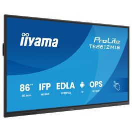 iiyama DS TE8612MIS Pantalla Interactiva IPS 86" (217cm) 4K UHD Táctil con HDMI y USB-C Precio: 2179.49999949. SKU: B17JGA8FH7