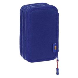 Plumier Escolar Safta Triple 36 Piezas F.C. Barcelona 195x125x55 mm Plumier Escolar Safta Triple 36 Piezas F.C. Barcelona 195x125x55 mm