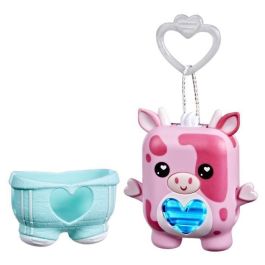 Hasbro HASG2212ES0 Nano-mals Mootilda la Vaca Rosa, Compañero Electrónico Interactivo con 70+ Reacciones, Niños 5+
