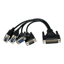 StarTech.com Tarjeta Adaptadora PCI Express 4 Puertos Serie RS232 RS422 RS485 DB9 para Conectividad Industrial