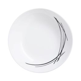 Arcopal Plato Hondo Opal Domitille Negro 20 cm - Set 12 Unidades, Vidrio Templado Extra Resistente, Apto Microondas/Lavavajillas, Fabricado en Francia Precio: 27.50000033. SKU: S2707690