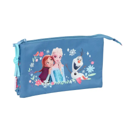 Safta Estuche Portatodo Triple Frozen 120x220x30 mm Precio: 15.49999957. SKU: B1FMQ4A32X