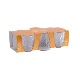 Set 6 Vasos Bajos Vidrio Zoe Quid 26 cL