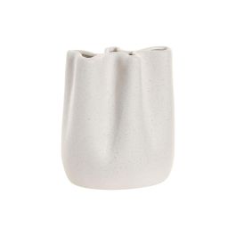 DKD Home Decor Jarrón Scandi de Cerámica Blanco 11 x 18 x 16 cm (4 Unidades) Precio: 48.50000045. SKU: B19RVWR2FS
