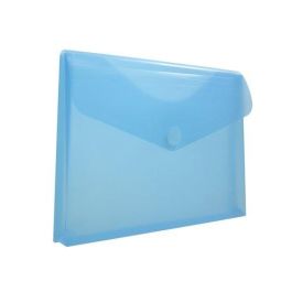 Dosier Sobre Office Box Fuelle Pp Velcro A4+ Azul Transparente 10 unidades Precio: 13.50000025. SKU: B1GBRH5PVC