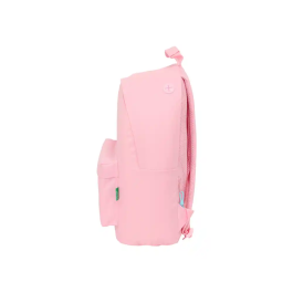 Mochila Escolar Benetton benetton basics Rosa 31 x 41 x 16 cm