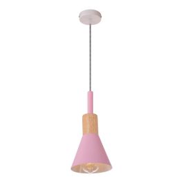 Lámpara Colgante Talisay SKD-P80004 Diseño Industrial de Metal para Interiores, Compatible Bombilla E27, Cable Regulable en Altura