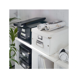 Archivador Caja Para Dvd S Leitz Click&Store 206X147X352 Negro