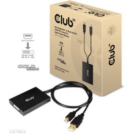 Club3D CAC-1130-A Adaptador Mini DisplayPort a DVI Dual Link HDCP Off, 3840x2160, 0.6m, Alimentación USB Precio: 76.4999994. SKU: B1K6H9LHM7