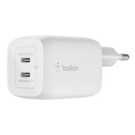 Belkin Cargador WCH013vfWH 65W GaN Boost Charge Pro, Blanco, 2 Puertos USB-C, Carga Rápida para Portátil y Móvil Precio: 41.59000021. SKU: B12YV78X3E