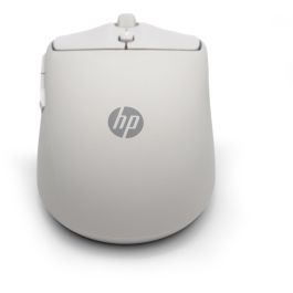 HP 400 Quiet Maple Ratón Inalámbrico Silencioso RF Wireless + Bluetooth 5.2 Ambidextro 6000 DPI Beige