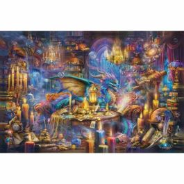 Ravensburger RAV12001418 Rompecabezas 3000 Piezas La Biblioteca del Conocimiento Encantado
