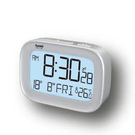 SAMI Despertador Alarma Digital LCD con Calendario y Apagado Superior, 8 Idiomas, Color Plata Precio: 9.9946. SKU: B17TVKPMGD