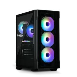 Zalman I3 NEO TG BLACK Carcasa PC Midi Tower Negro Cristal Templado para Placas Base ATX