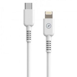 Cable USB 2.0 Tipo-C Lightning Muvit For Change MCUSC0006/ USB Tipo-C Macho - Lightning/ Hasta 27W/ 1.2m/ Blanco Precio: 24.78999963. SKU: B17V3MYB4K