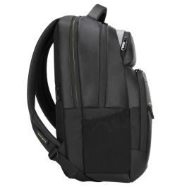 Targus Mochila City Gear para Portátil 15.6 Pulgadas, Profesional con Protección Dome y Construcción Resistente