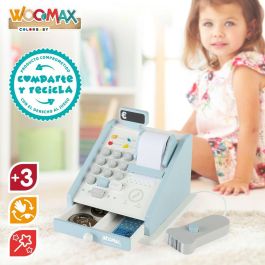 Caja Registradora de Juguete Woomax 18 Piezas 4 Unidades 18 x 15 x 18 cm