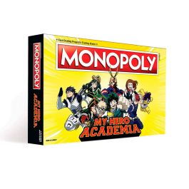 Eleven Force Z0493/Wm00826 Monopoly My Hero Academia Juego de Mesa en Español para +8 Años