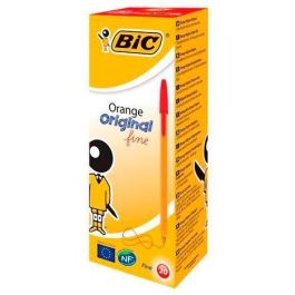 Bic Bolígrafo Naranja Original Fine Rojo Caja 20 Ud Precio: 5.79000004. SKU: B13KV4HTGH