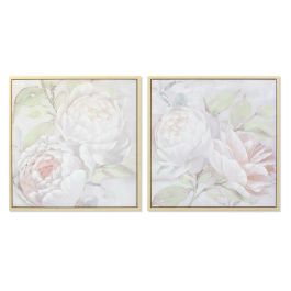 Cuadro Shabby DKD Home Decor Blanco Gris 4 x 80 x 80 cm (2 Unidades) Cuadro Shabby DKD Home Decor Blanco Gris 4 x 80 x 80 cm (2 Unidades)