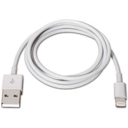 Aisens Cable Lightning a USB 2.0 Lightning-M - USB A-M Blanco 1.0M Aisens Cable Lightning a USB 2.0 Lightning-M - USB A-M Blanco 1.0M