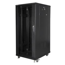 Lanberg FF01-6827-12B Armario Rack Independiente de Pie 27U para Equipos de Red, Capacidad de Carga 800 kg, Negro Precio: 493.89000034. SKU: B1G2C5K2GA