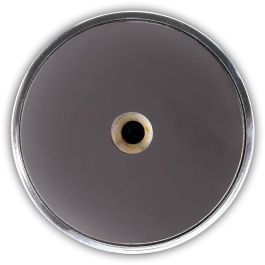 Lenco TTA-076SI Estabilizador de Plato para Tocadiscos, 76mm, Plata, Accesorio para vinilos