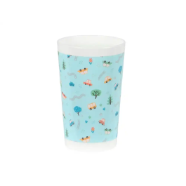 Set de vajilla infantil Safta Coches Poliéster 26 x 26 x 9 cm