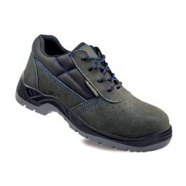 Zapatos de seguridad piel serraje perforado s1p metalfree talla 44 blackleather Precio: 30.50000052. SKU: B14H6YFSCC