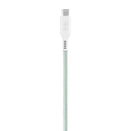 TNB Cable de funda magnetica USB-C a USB-C - 1.5m - Green TNB Cable de funda magnetica USB-C a USB-C - 1.5m - Green