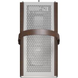 Montech Heritage TG Caja de PC Midi Tower Blanca con Imitación Piel y Ventana Lateral