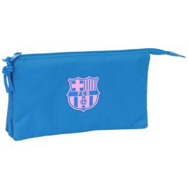 Safta Portatodo Triple F.C.Barcelona Índigo para Niña 22x12x3 cm - Estuche Escolar con 3 Compartimentos +3 Años Precio: 11.58999952. SKU: B1GAKMQYJP