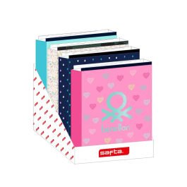 Safta Carpeta Folio 4 Anillas 40mm Lomo Ancho Expositor Carton Forrado Precio: 58.79000017. SKU: B1GD9CBFQK