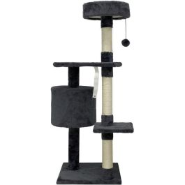 JAPSER - Árbol para gatos - 40 x 40 x 114 cm - Gris JAPSER - Árbol para gatos - 40 x 40 x 114 cm - Gris