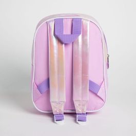 Cerdá Mochila infantil con diseño de personaje Hello Kitty y aplicaciones, color rosa, recomendada para 3+ años, medidas 2.1 x 2.7 x 9.0 cm