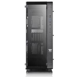 Thermaltake Core P8 TG Full Tower Negro - Caja de PC. Soporte para ventiladores 120/140mm y unidades de disco 2.5/3.5".