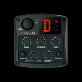 LAG Guitarra Clásica Electroacústica Occitania 88 - 4/4 Cutaway Natural Brillo Abeto Engelmann Macizo Khaya Stage LAG