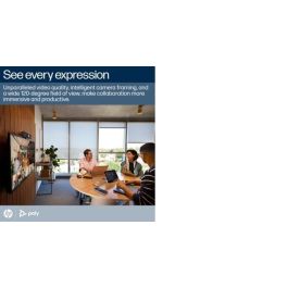 HP Studio R30 USB Video Bar - Barra de Video Profesional para Colaboración con Audio Superior