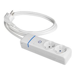 Prolongador con 2 tomas 2p+t, 16a 250v con interruptor luminoso. 1.5 m de cable h05vv-f 3g1,5mm². 8012pil solera Precio: 12.98999977. SKU: B1DLQWV4CV