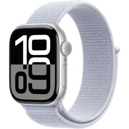 Apple Watch Series 10 GPS 42mm Caja Aluminio Plata con Correa Deportiva Blue Cloud Precio: 530.78999941. SKU: B1GWL48KXJ