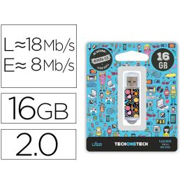 Memoria Usb Techonetech Flash Drive 16 grb 2.0 Candy Pop Precio: 7.005900048399999. SKU: B18JGWBWMQ