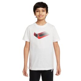 Camiseta de Manga Corta Infantil Nike DO1824-100 Blanco
