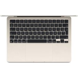 Apple - 13.6 MacBook Air M3 (2024) - 16GB RAM - 512GB almacenamiento - Stellar Light - AZERTY